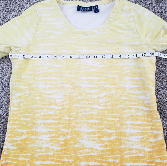 d & co| Beach Swim Coverup Crew Neck Dress - Picture 3 of 5